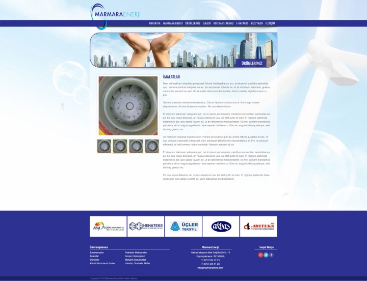 UX Ajans Yazılım ve Medya Hizmetleri Marmara Enerji, Web Tasarım ve Yazılım Projesi-3