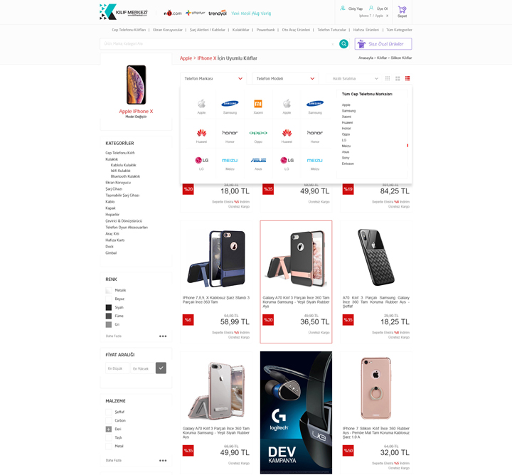 UX Ajans Yazılım ve Medya Hizmetleri , E-Ticaret, Google Reklam ve Sosyal Medya Danışmanlığı Projesi-2
