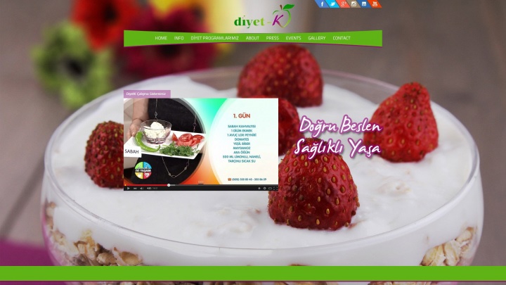 UX Ajans Yazılım ve Medya Hizmetleri DiyetK Sağlıklı Yaşam, Web Tasarım ve Yazılım Projesi-3