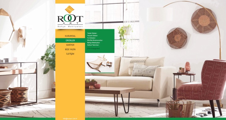 UX Ajans Yazılım ve Medya Hizmetleri Root Art Mobilya, Web Site Yazılım Projesi-3