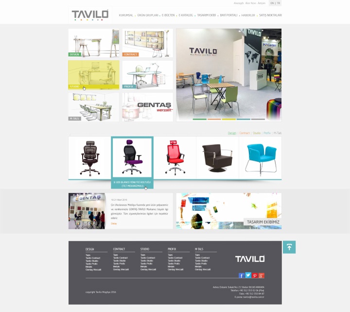 Tavilo Werzalit Web Tasarım ve Web Yazılım Projesi
