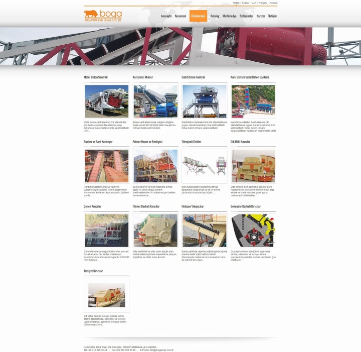 UX Ajans Yazılım ve Medya Hizmetleri Boğa Proje - Boğa Makina, Web Site Tasarım & Yazılım Danışmanlığı Projesi-3