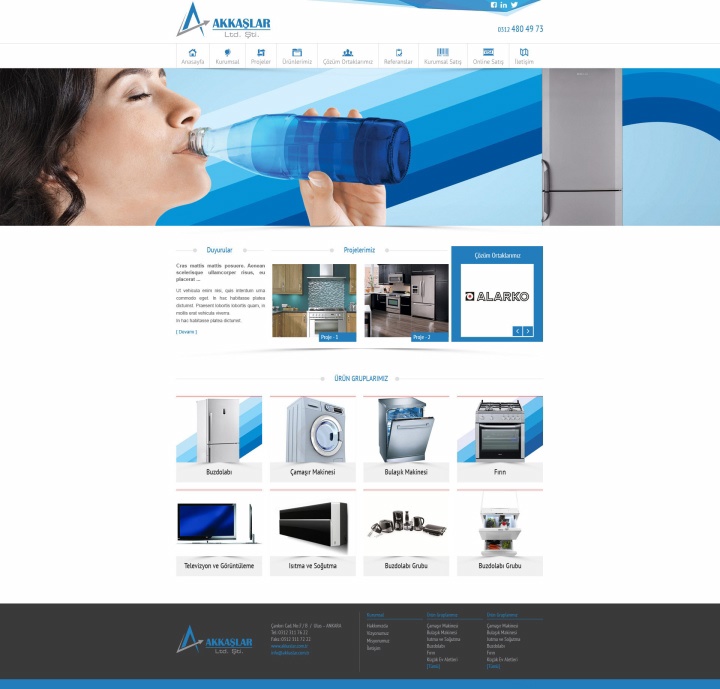 UX Ajans Yazılım ve Medya Hizmetleri Akkaşlar Dayanıklı Tüketim Malzemeleri, Web Sitesi Yazılım Projesi-3