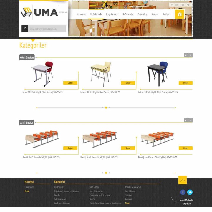 UX Ajans Yazılım ve Medya Hizmetleri Uma Mobilya, Web Site Tasarım Projesi-3