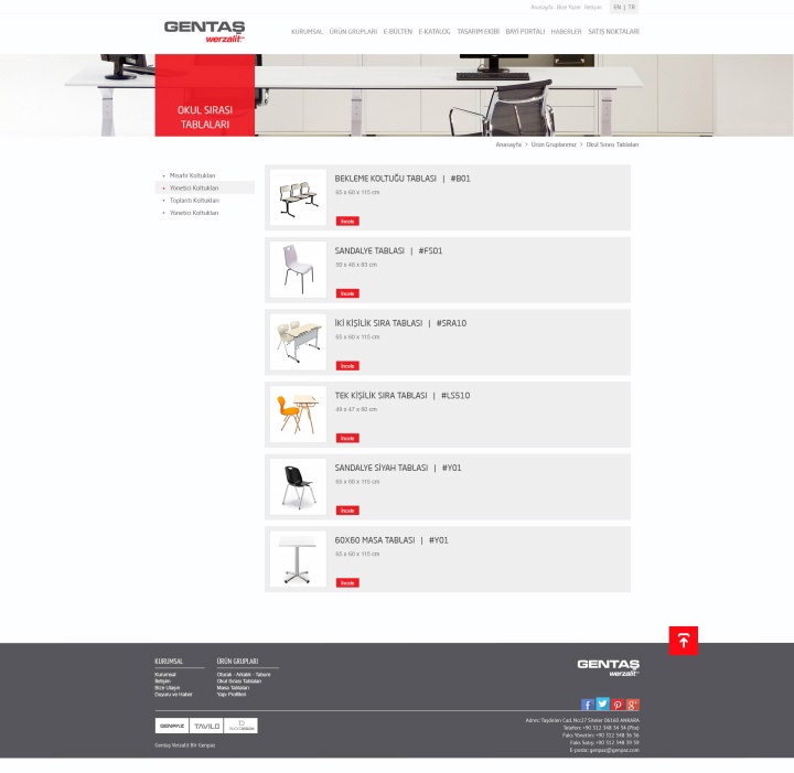 UX Ajans Yazılım ve Medya Hizmetleri Gentaş Grup, Web Site Yazılım ve Tasarım Projesi-2