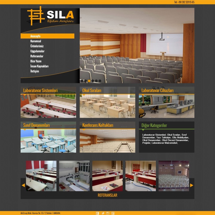 UX Ajans Yazılım ve Medya Hizmetleri Sıla Okul Mobilyaları, Web Site Tasarım Projesi-3