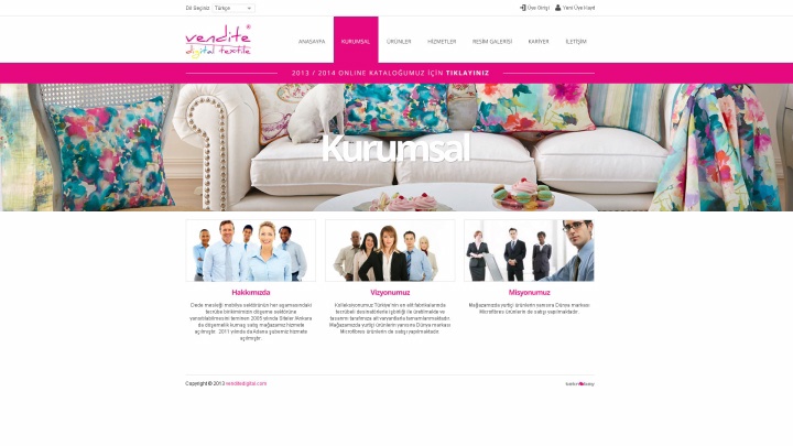 UX Ajans Yazılım ve Medya Hizmetleri Venditte Digital Tekstil, Web Tasarım ve Yazılım Projesi-3
