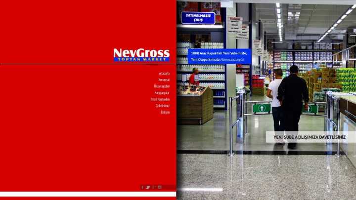 UX Ajans Yazılım ve Medya Hizmetleri Nev Gıda - Nev Gross, Web Tasarım ve Yazılım Projesi-2
